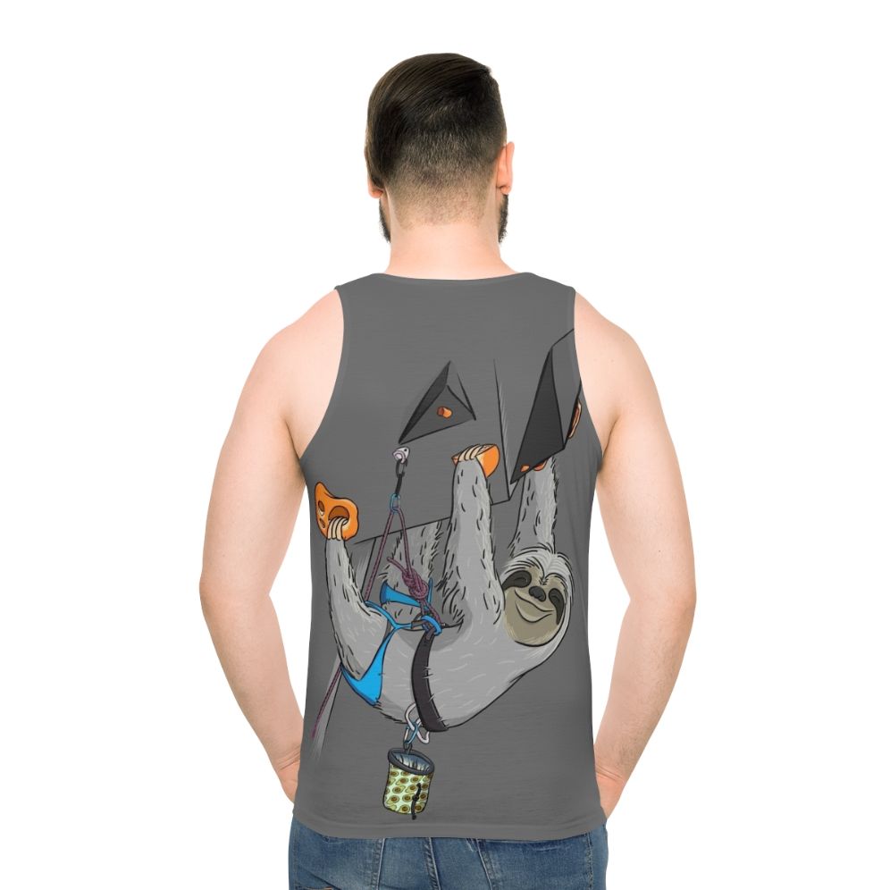Sloth Climber Unisex Tank Top