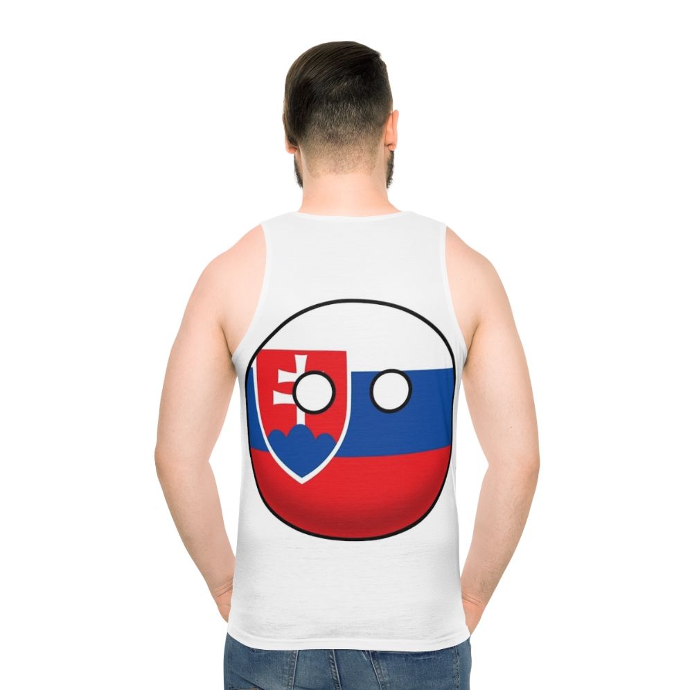 Slovakia Countryball Unisex Tank Top