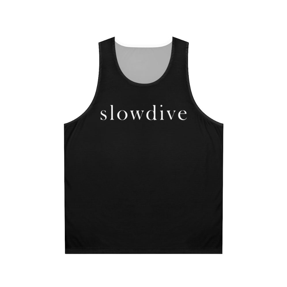 Slowdive band logo unisex 90s indie shoegaze tank top