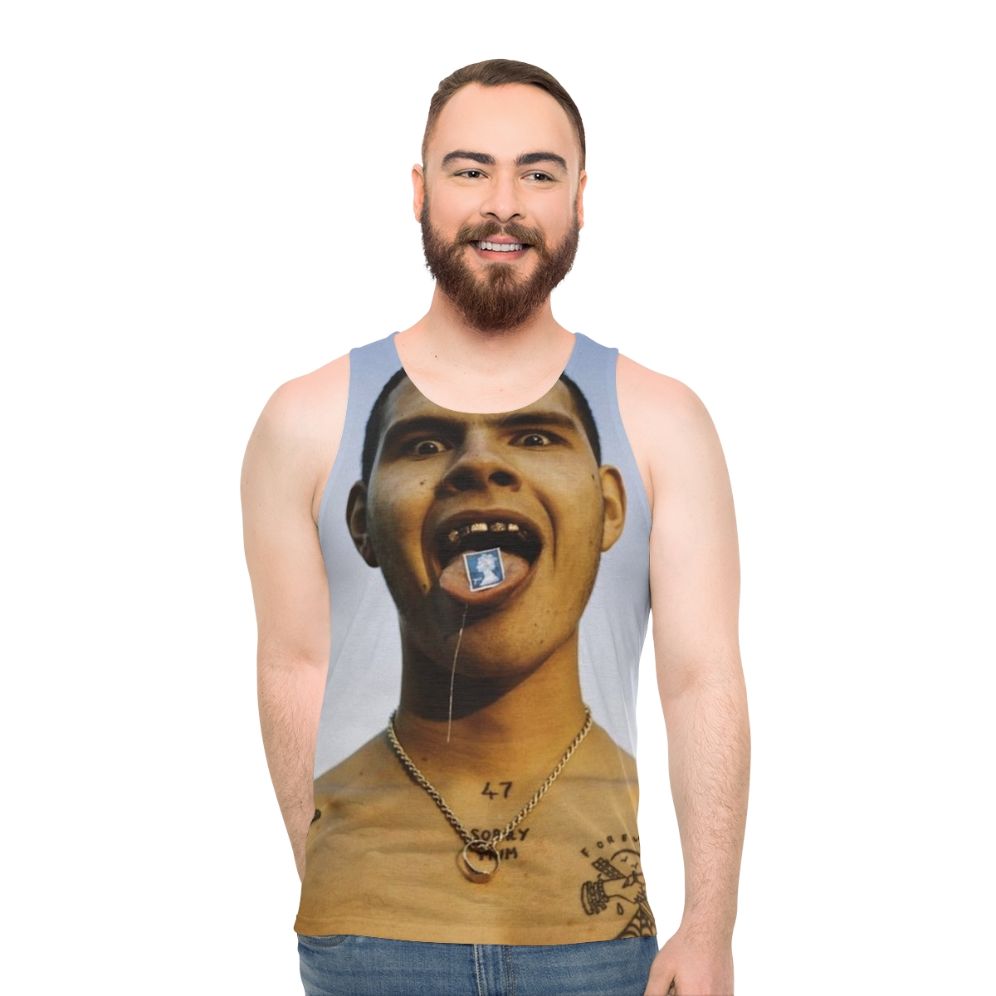Slowthai Unisex Tank Top with Brockhampton Inspired Graphic