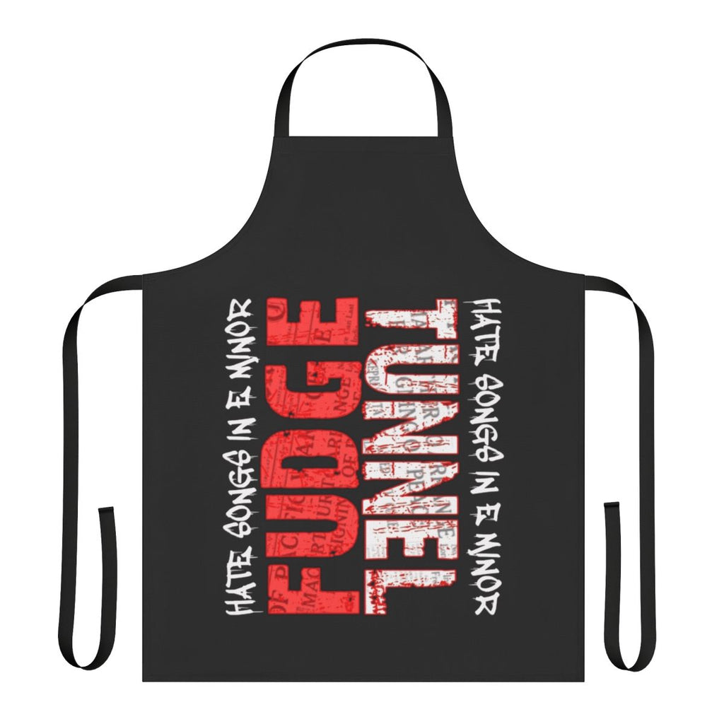 Sludge metal apron featuring Fudge Tunnel's "Hate Songs in E Minor"
