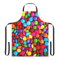 Smarties graphic apron with Mama Marianne and Tobias meme designs