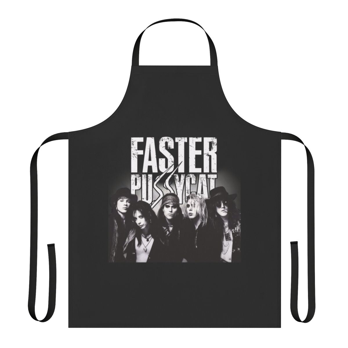 Smash Alley Inspired 80s Rock Band Apron