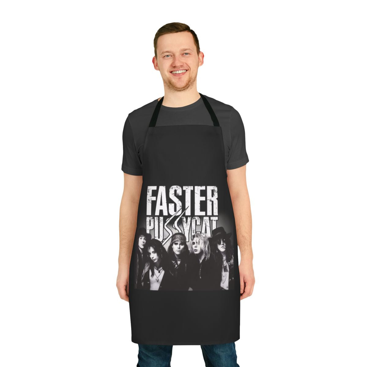 Smash Alley Inspired 80s Rock Band Apron