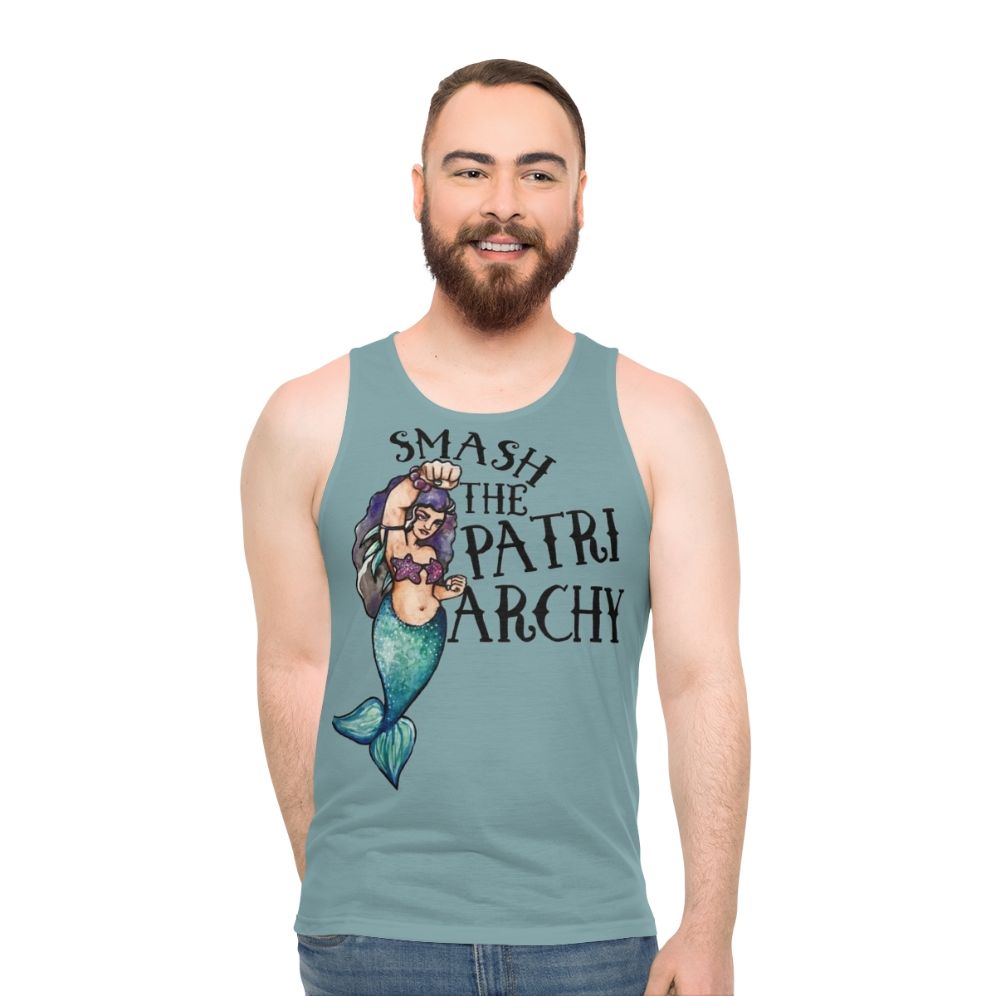 Smash the Patriarchy Feminist Unisex Tank Top