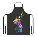 Apron with the Smile Like You Mean It design, featuring the band The Killers and lead singer Brandon Flowers.