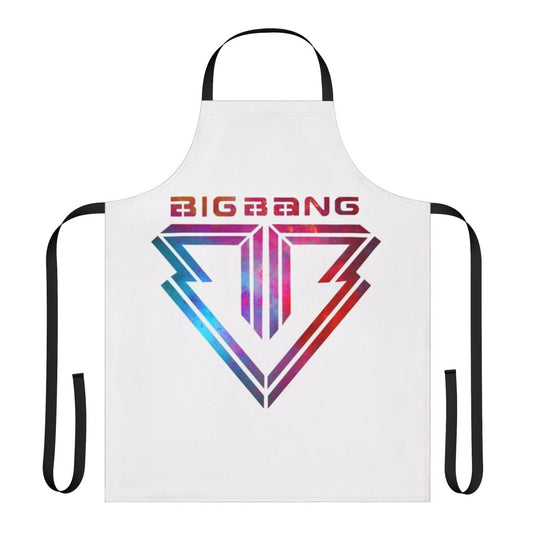 Smokey style big bang inspired graphic apron for cooking and baking