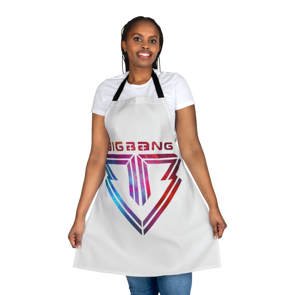 Smokey style big bang inspired graphic apron for cooking and baking