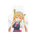 Smug Tohru Anime Character Unisex Tank Top