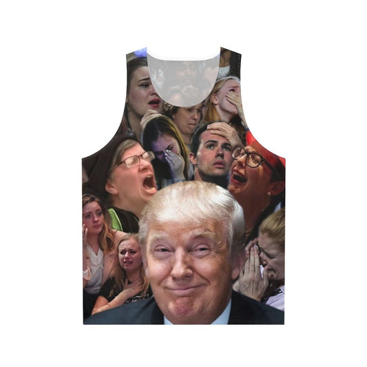Smug Trump Liberal Tears Unisex Tank Top