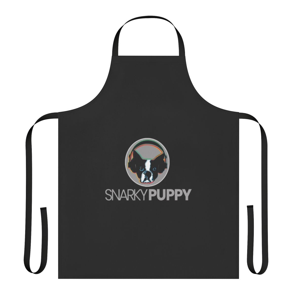 Snarky Puppy Inspired Funny Apron with a humorous graphic design