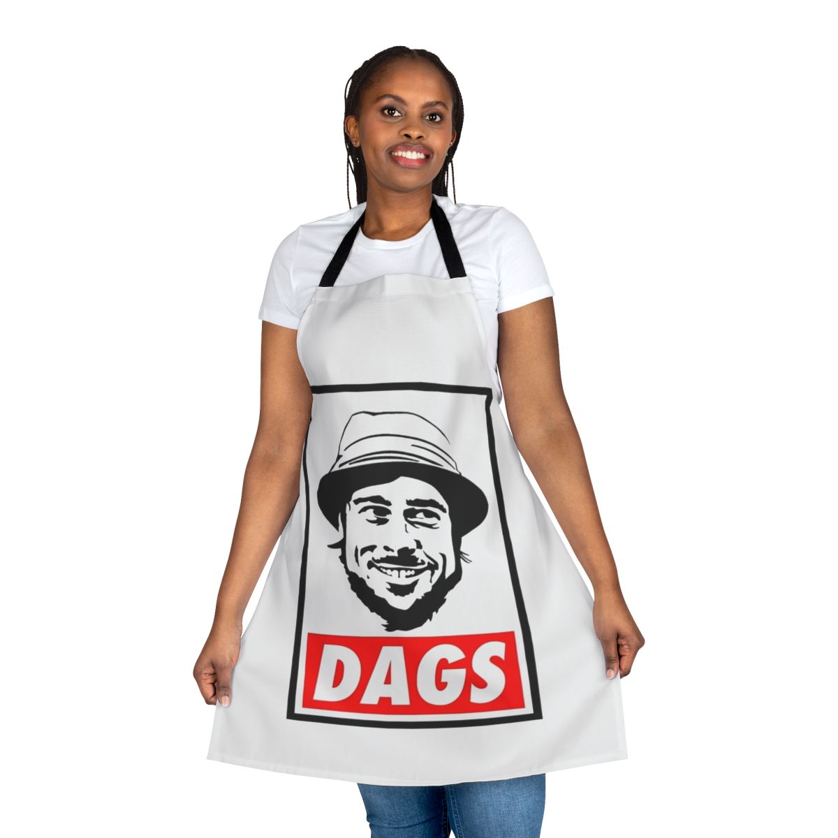 Snatch-Inspired Micky Dags Apron with Dog Design
