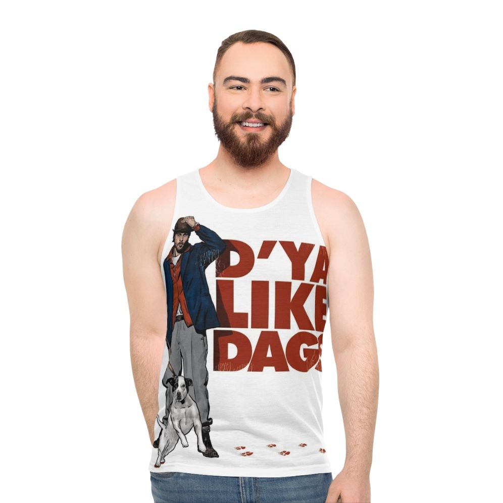 Snatch movie inspired unisex tank top graphic