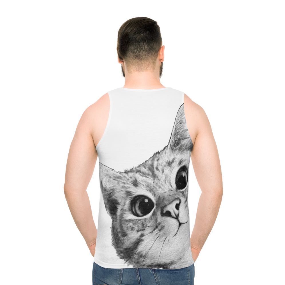 Sneaky Cat Unisex Tank Top