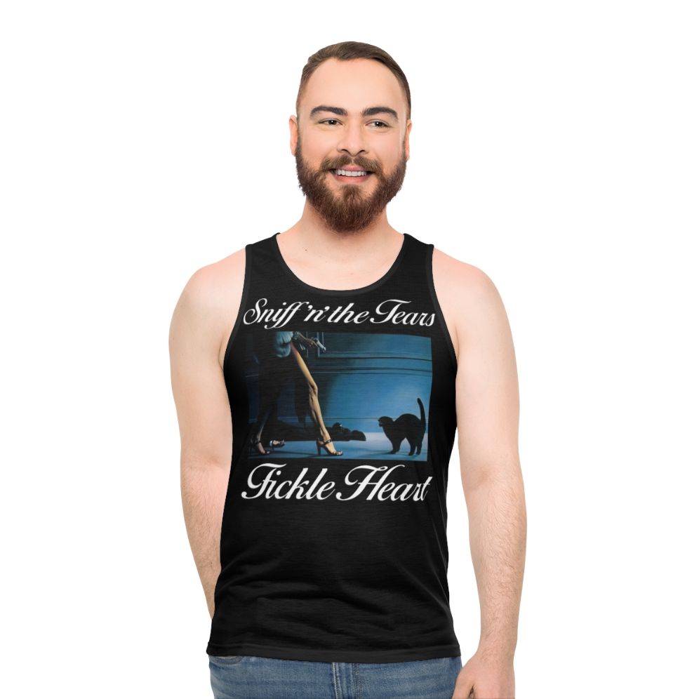 Sniff N The Tears Fickle Heart Unisex Retro Tank Top