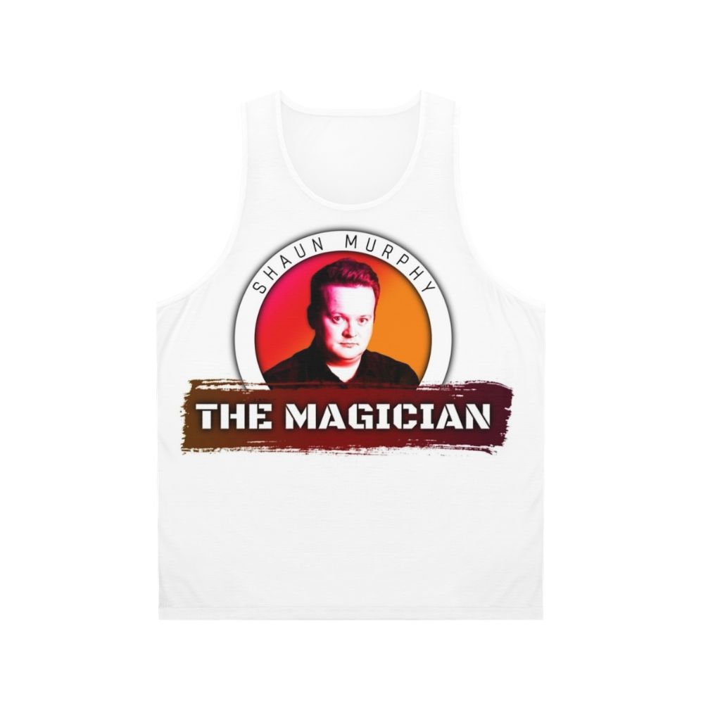 Snooker Tank Top with Shaun Murphy "The Magician" Design