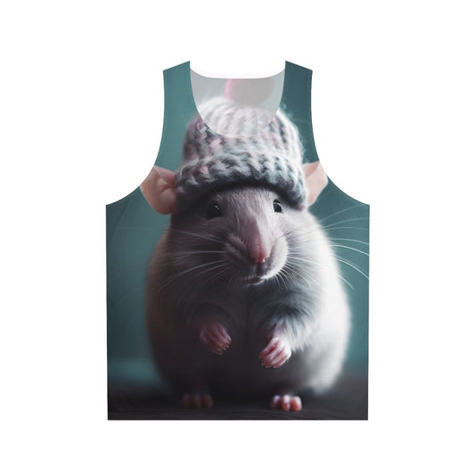 Snowberry Winter Rat Unisex Tank Top