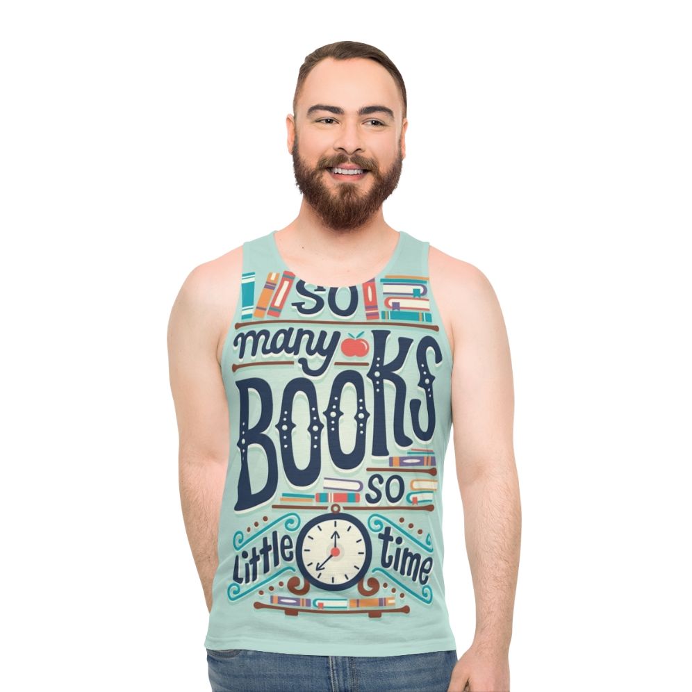 So Many Books So Little Time Unisex Tank Top