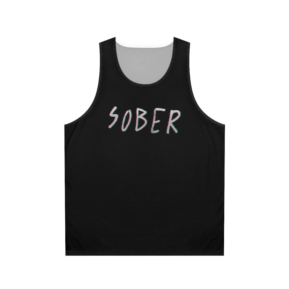 Sober Unisex Motivational Tank Top