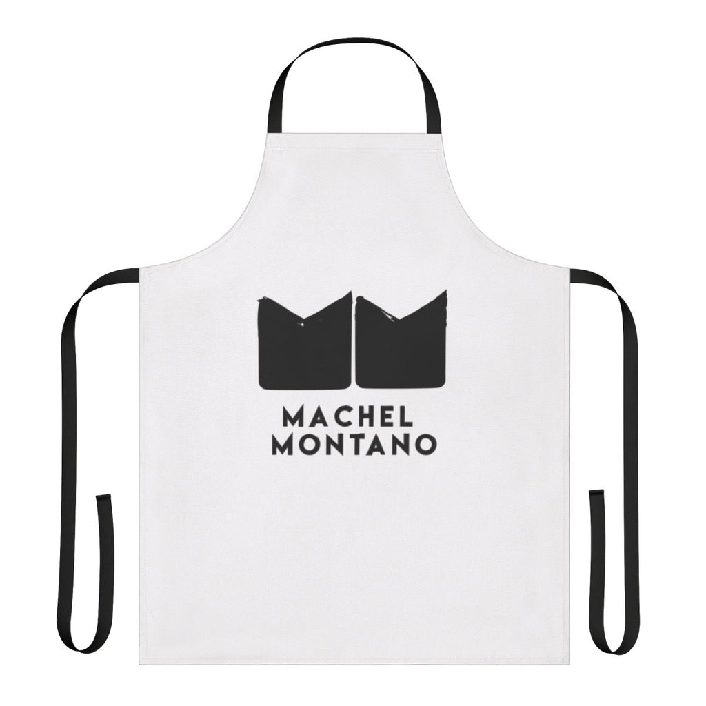 Apron featuring a vibrant design inspired by Trinidadian soca artist Machel Montano