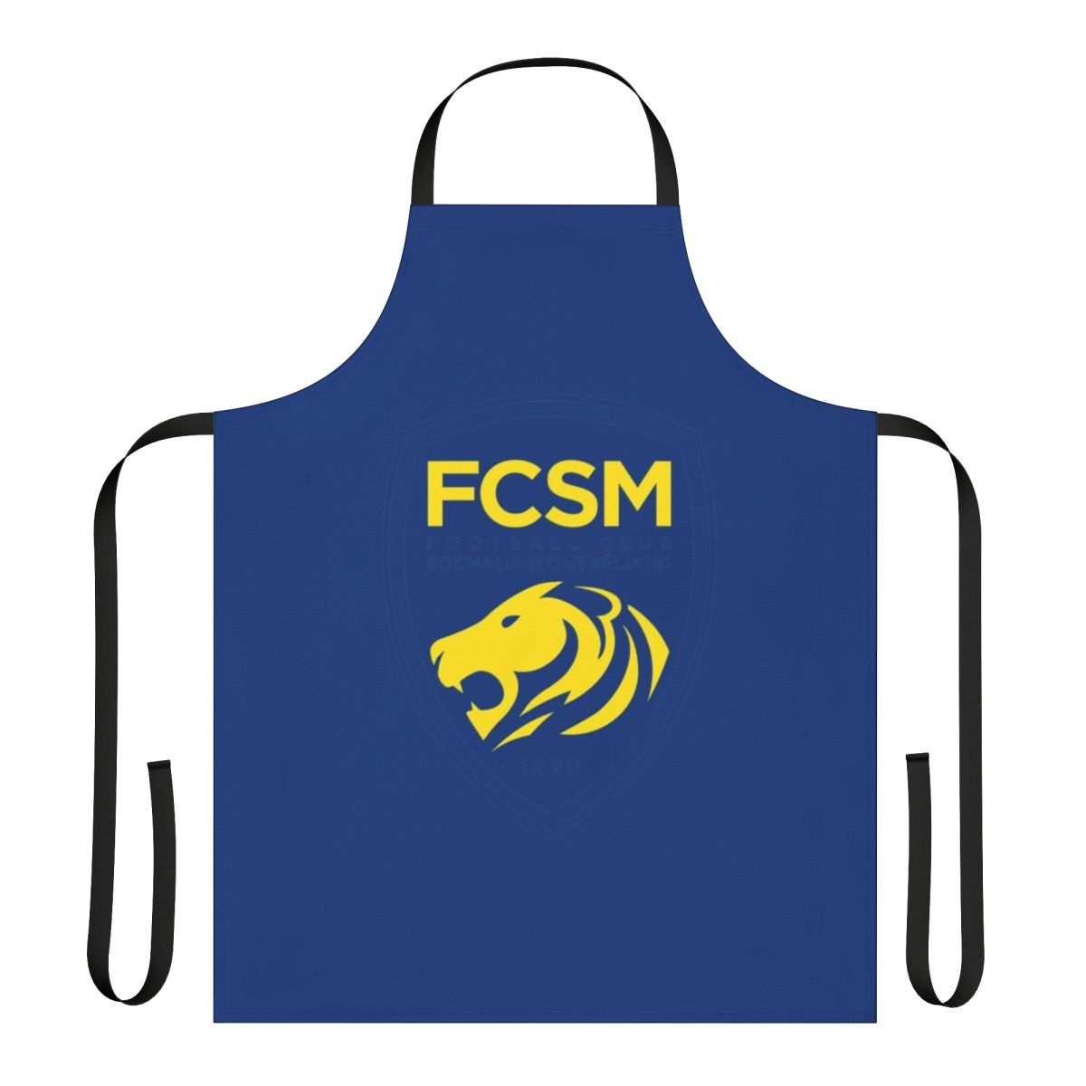 Sochaux football club inspired apron with Ligue 1 branding