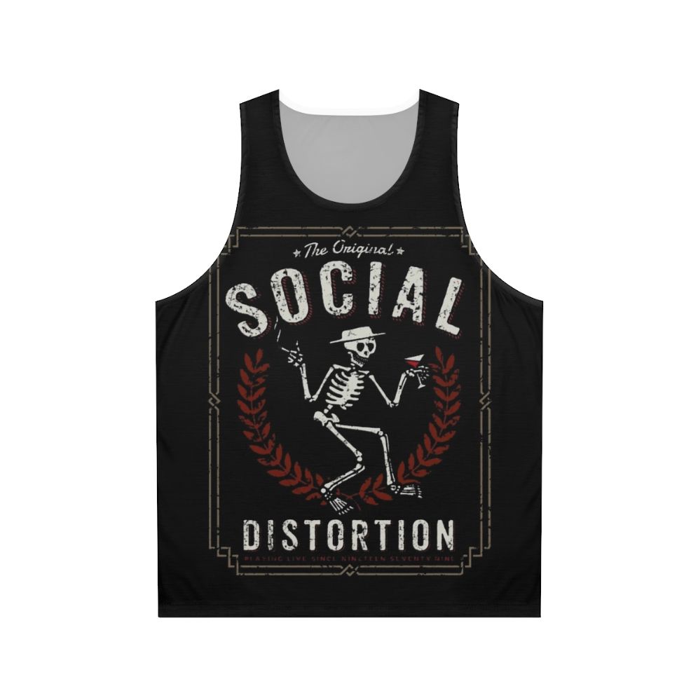 Social Distortion Unisex Rockabilly Tank Top