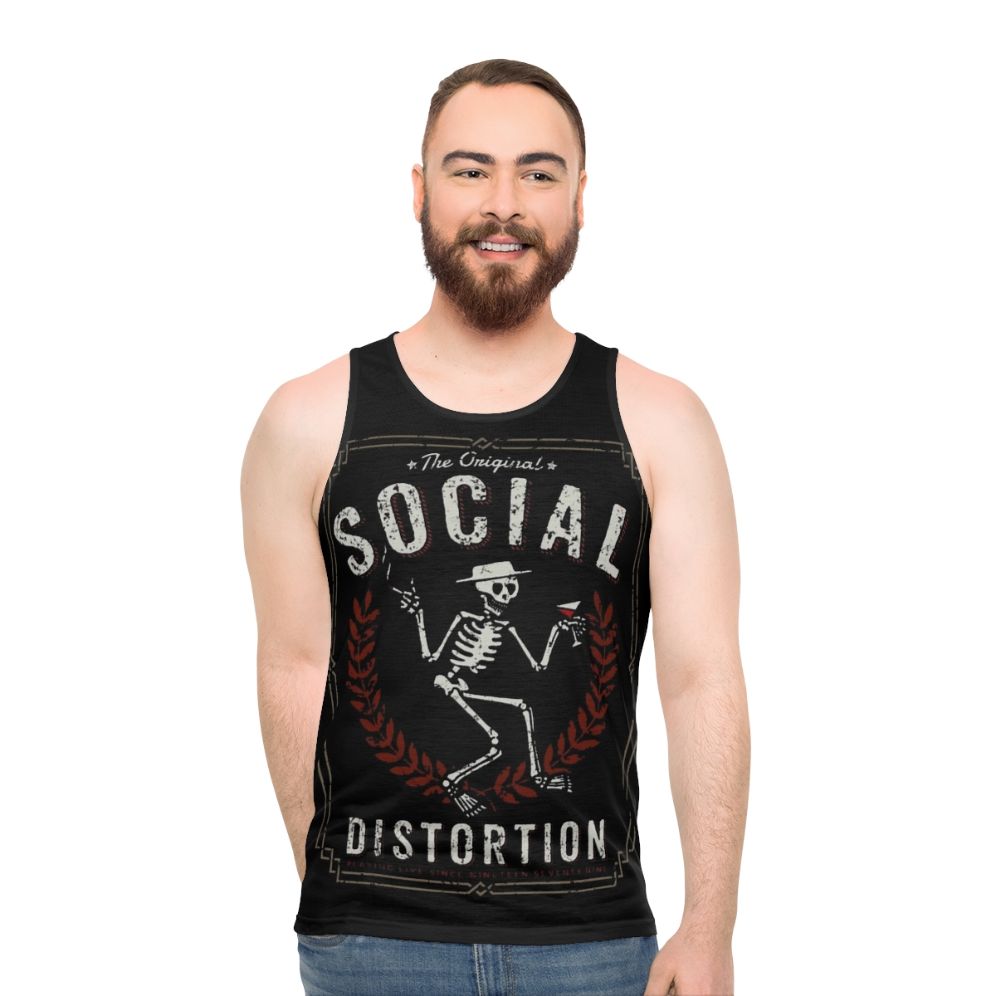 Social Distortion Unisex Rockabilly Tank Top