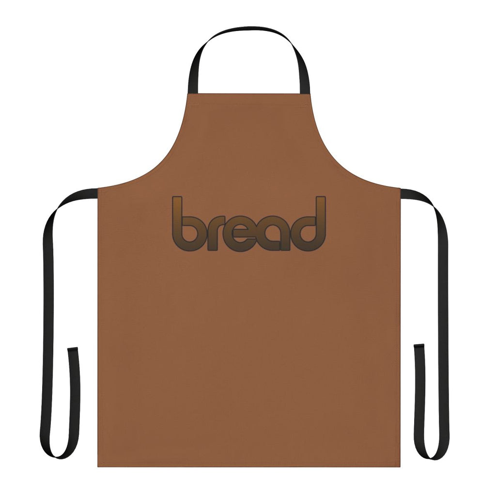 Soft rock band inspired apron featuring a classic logo design