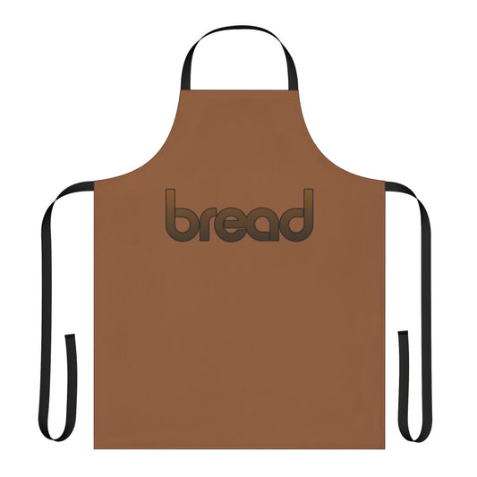 Soft rock band inspired apron featuring a classic logo design
