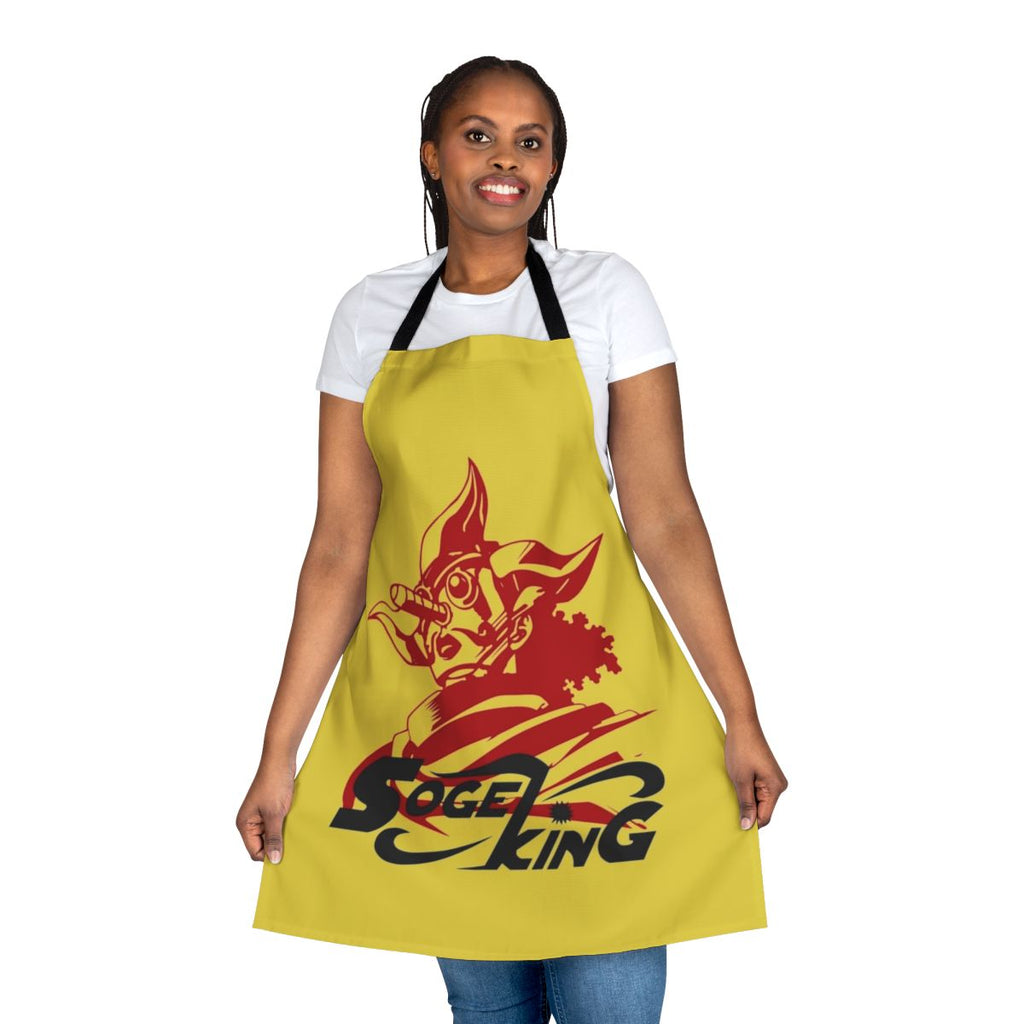 Sogeking The Sniper King inspired apron with One Piece imagery