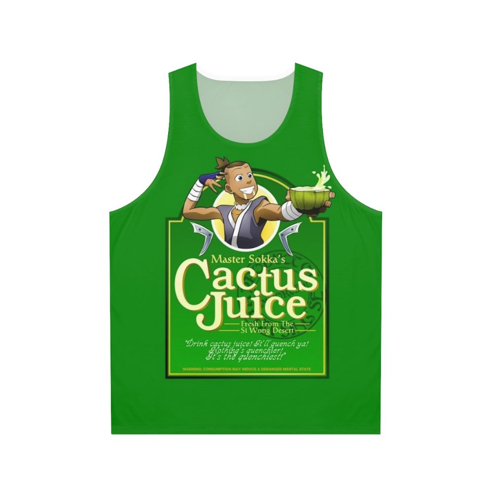 Sokka's Cactus Juice Unisex Avatar Tank Top