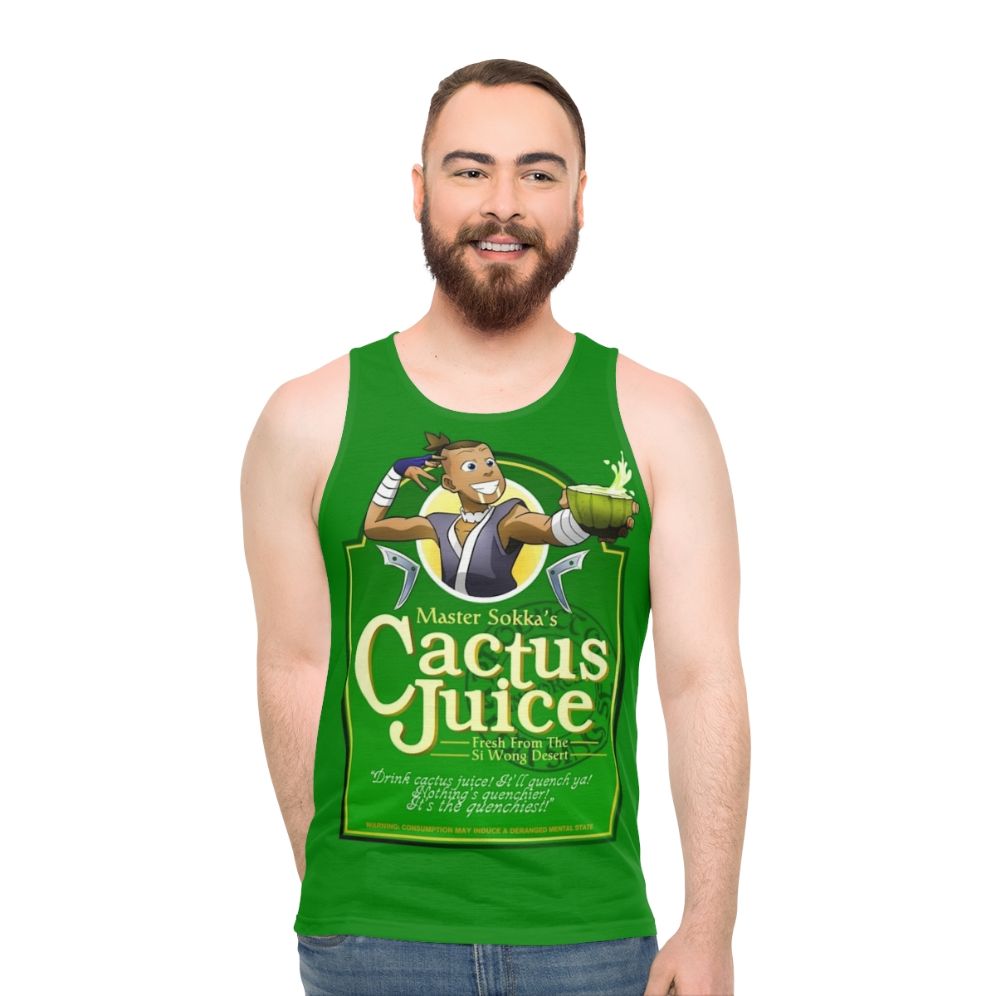 Sokka's Cactus Juice Unisex Avatar Tank Top