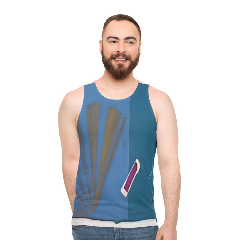 Sol Lewitt inspired conceptual art unisex tank top