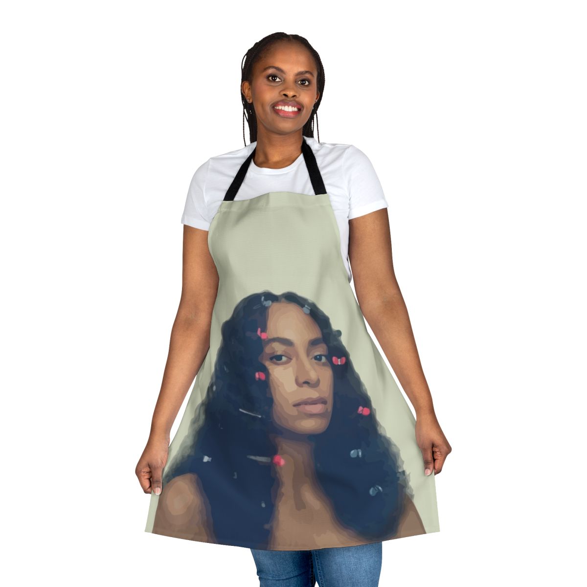 A black and white abstract design featuring the title "A Seat at the Table" - inspired by Solange Knowles' critically acclaimed album.
