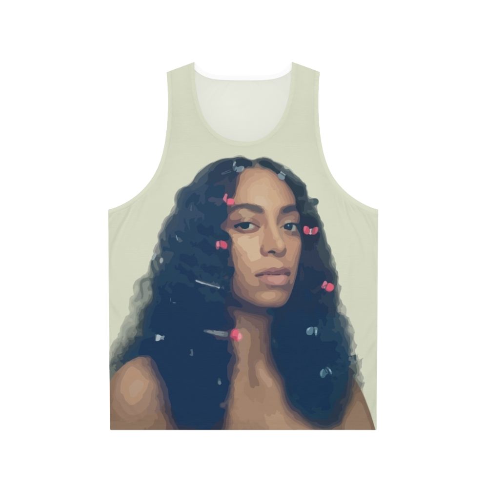 Solange Knowles 'A Seat at the Table' album cover unisex tank top