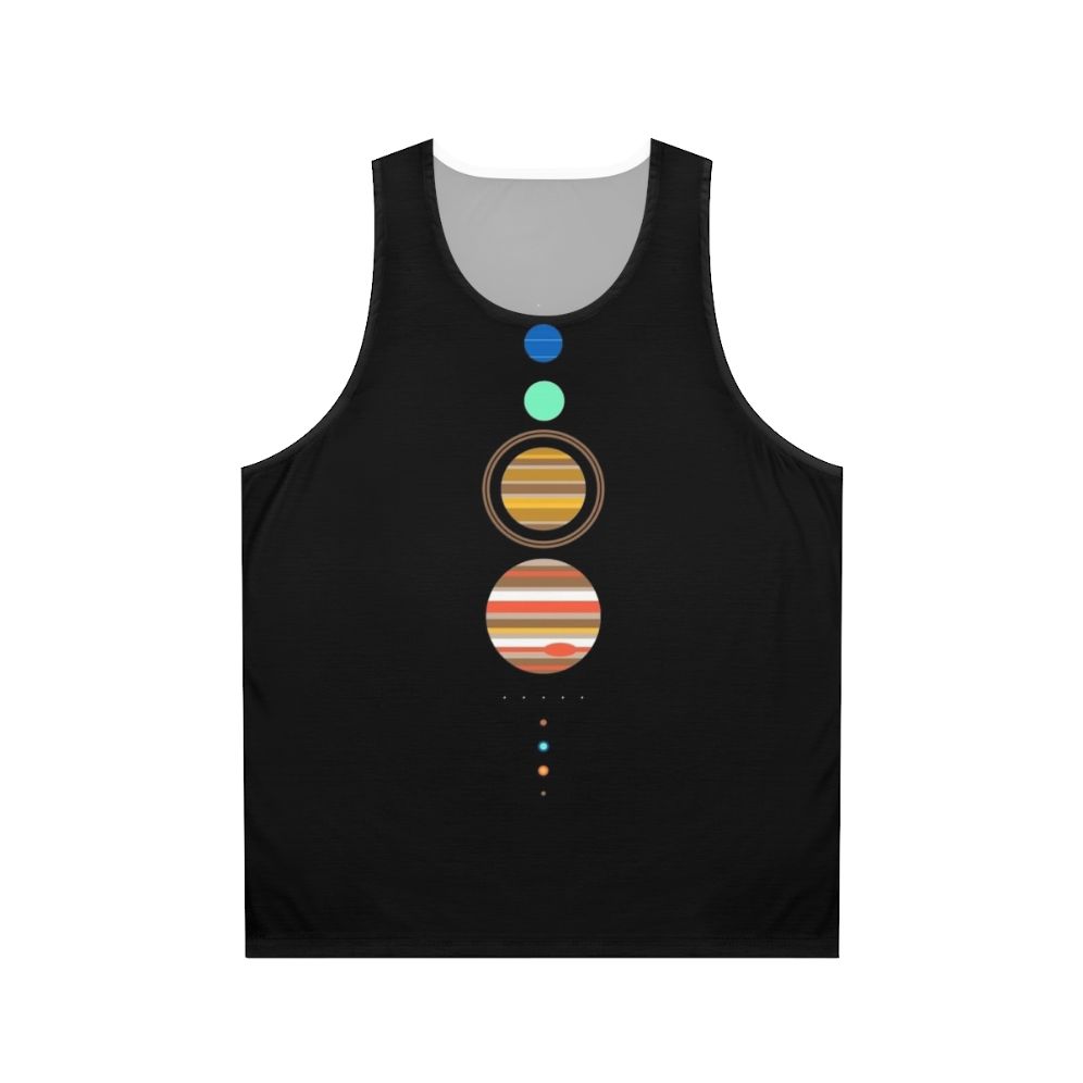 Solar system unisex tank top
