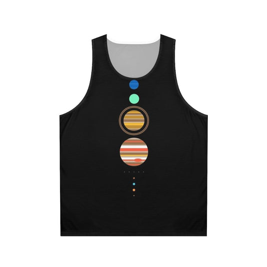 Solar system unisex tank top