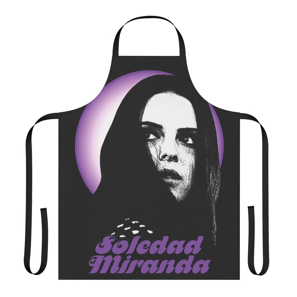 Soledad Miranda and Eugenie de Sade inspired apron