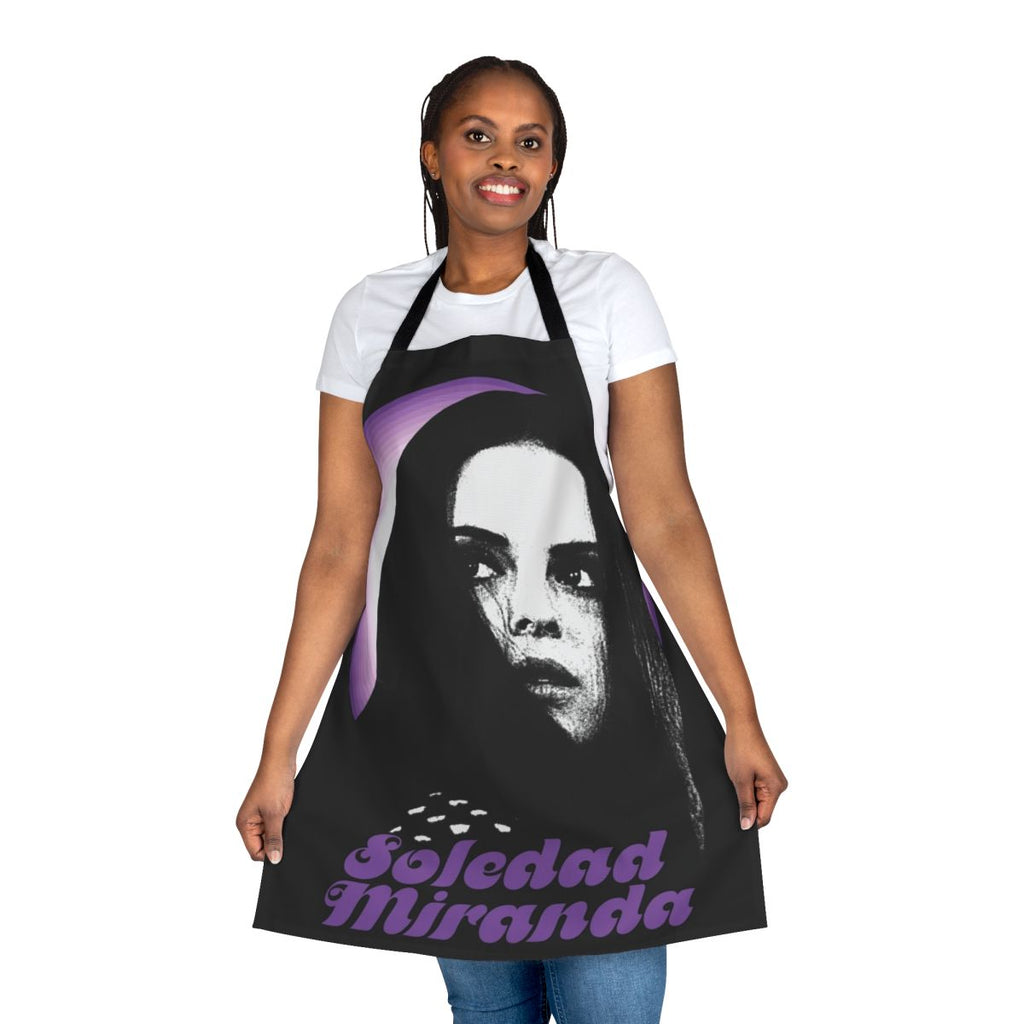 Soledad Miranda and Eugenie de Sade inspired apron