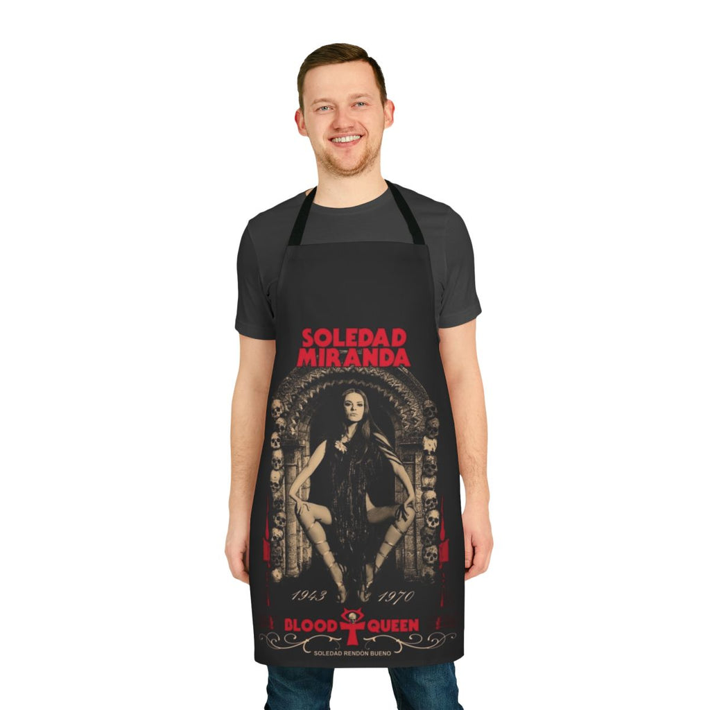 Soledad Miranda inspired horror-themed apron