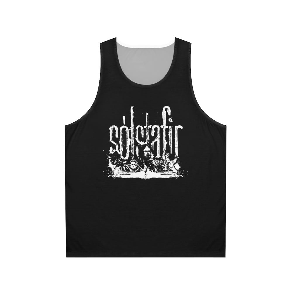 Solstafir and Zao metalcore unisex tank top