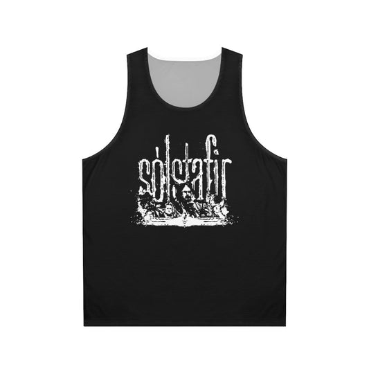Solstafir and Zao metalcore unisex tank top