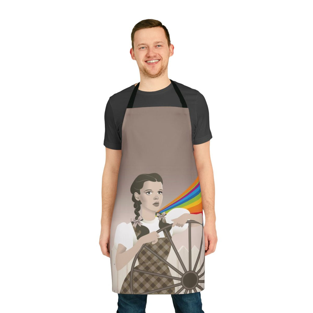 Somewhere Inspired Retro Apron with Judy Garland, Wizard of Oz Artwork
