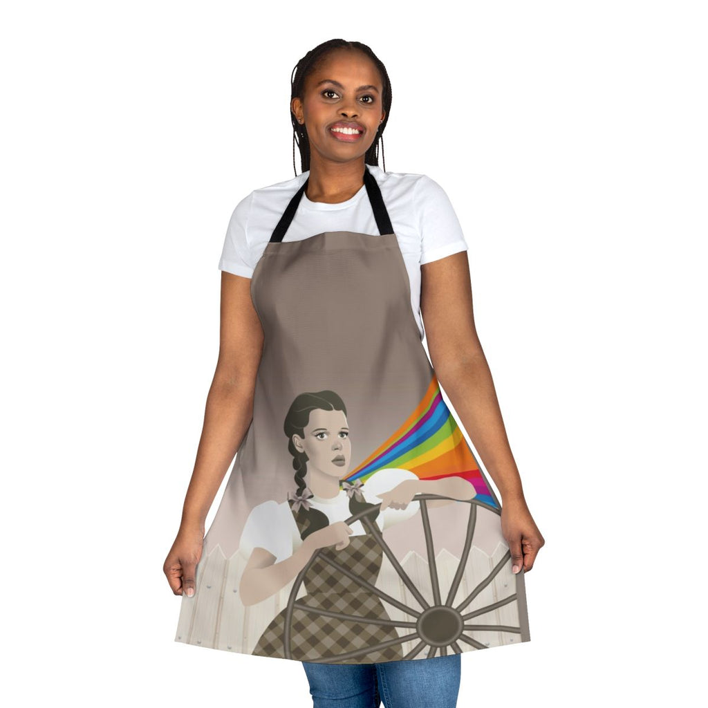 Somewhere Inspired Retro Apron with Judy Garland, Wizard of Oz Artwork