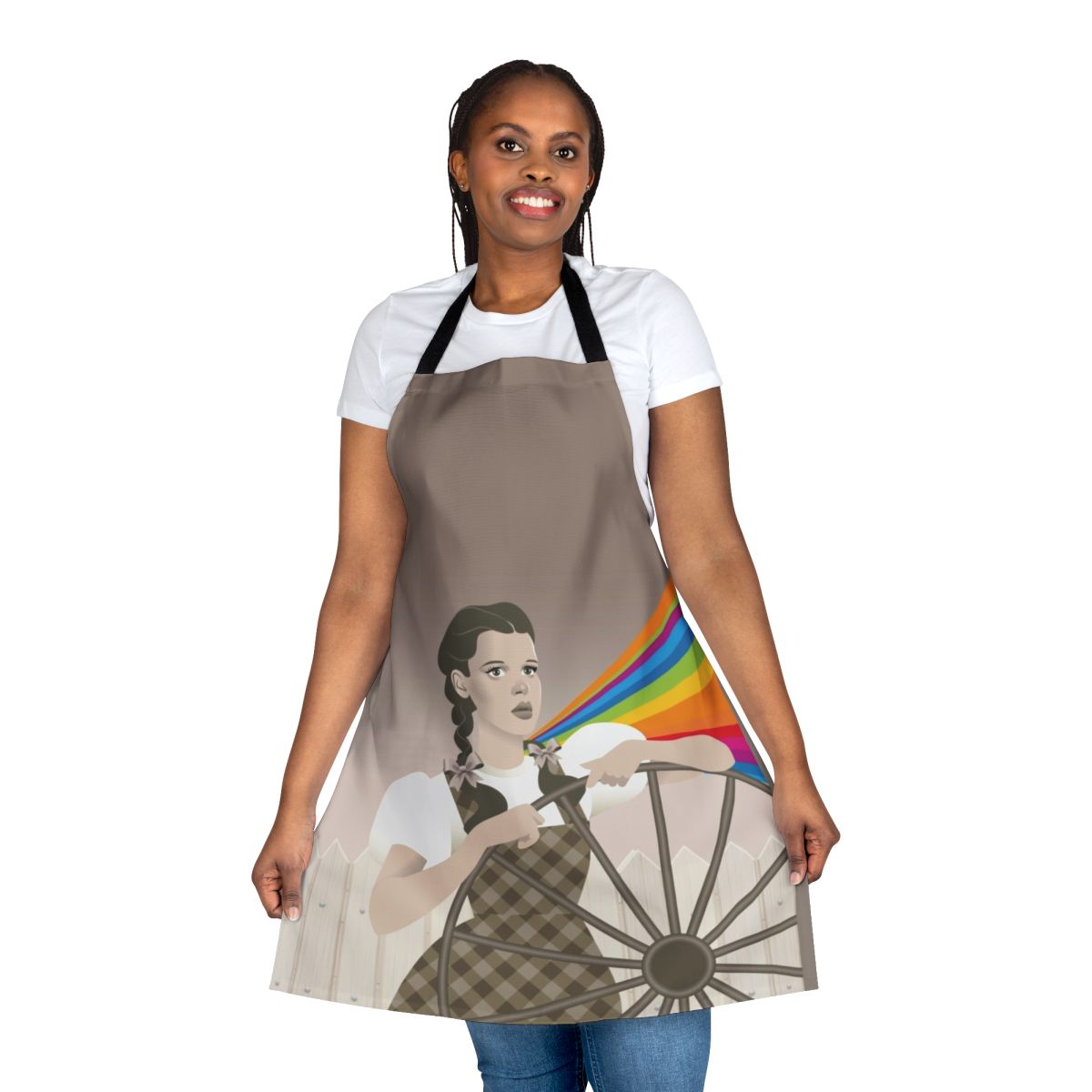 Somewhere Inspired Retro Apron with Judy Garland, Wizard of Oz Artwork