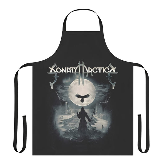 Sonata Arctica inspired apron featuring a raven design