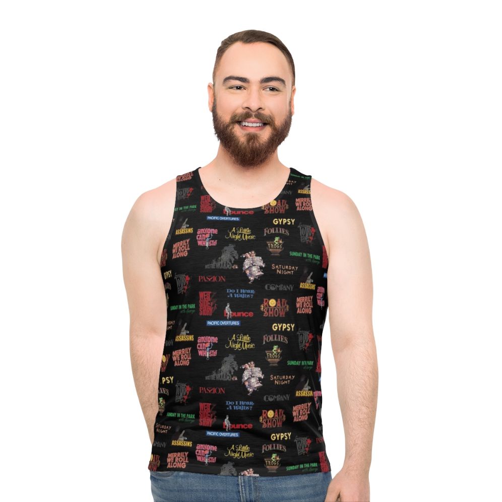 Sondheim Musicals Unisex Tank Top