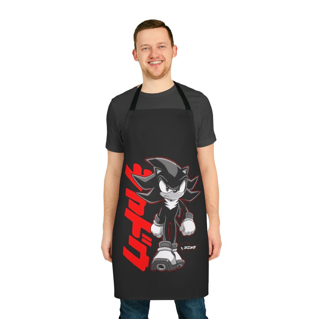 Sonic and Shadow vintage inspired remake apron