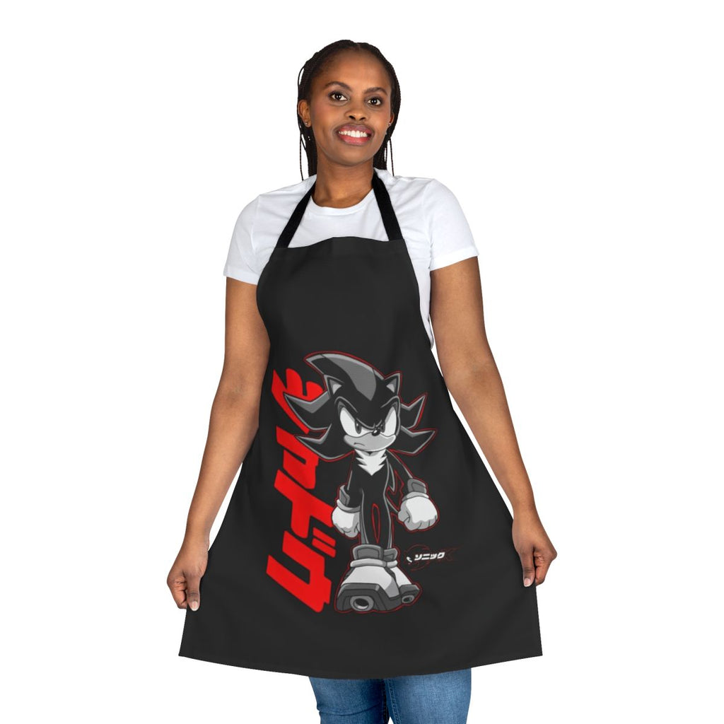 Sonic and Shadow vintage inspired remake apron