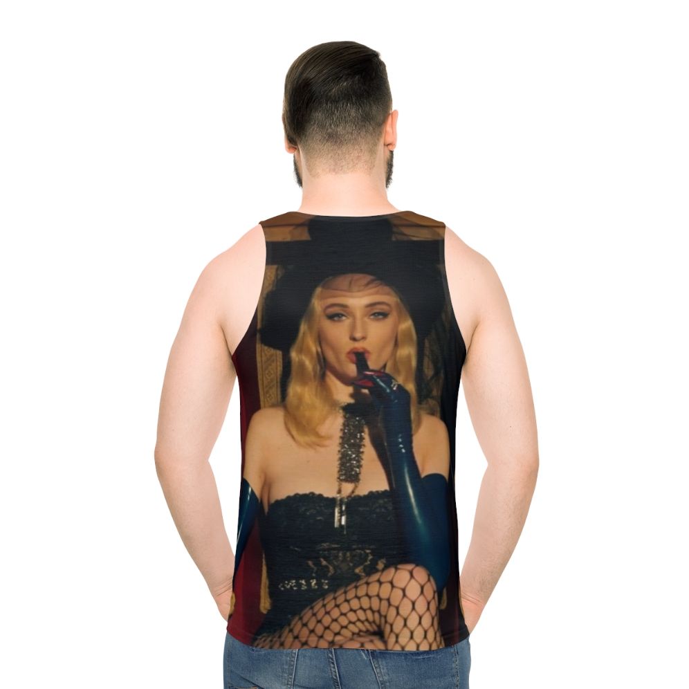 Unisex Sophie Turner Tank Top with Jonas Brothers Inspired Design